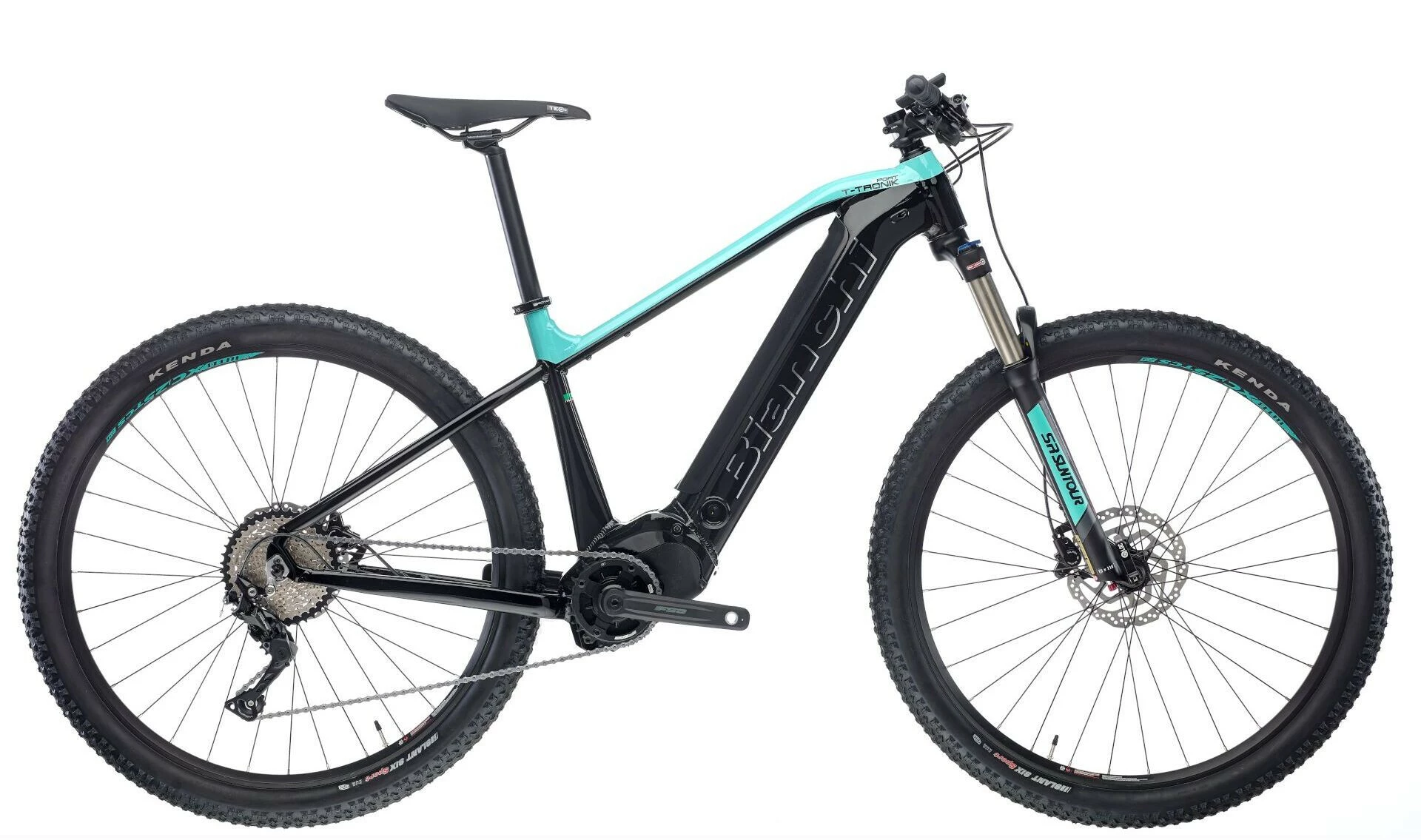 Bianchi T-Tronik Sport 9.1 SX Eagle, Sort/turkis 1 Bianchi T-Tronik Sport 9.1 SX Eagle, Sort/turkis