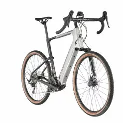 Cannondale Topstone Neo Carbon 3 Lefty, Grå