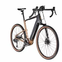 Cannondale Topstone Neo Carbon LE Lefty 12-trins, Sort/brun