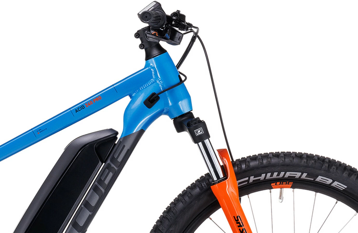 Cube Acid 240 Hybrid Rookie Pro 400 Børn, Blå 2 Cube Acid 240 Hybrid Rookie Pro 400 Børn, Blå - Billede 2