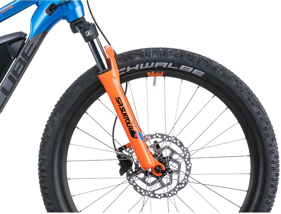 Cube Acid 240 Hybrid Rookie Pro 400 Børn, Blå/grå 3 Cube Acid 240 Hybrid Rookie Pro 400 Børn, Blå/grå - Billede 3