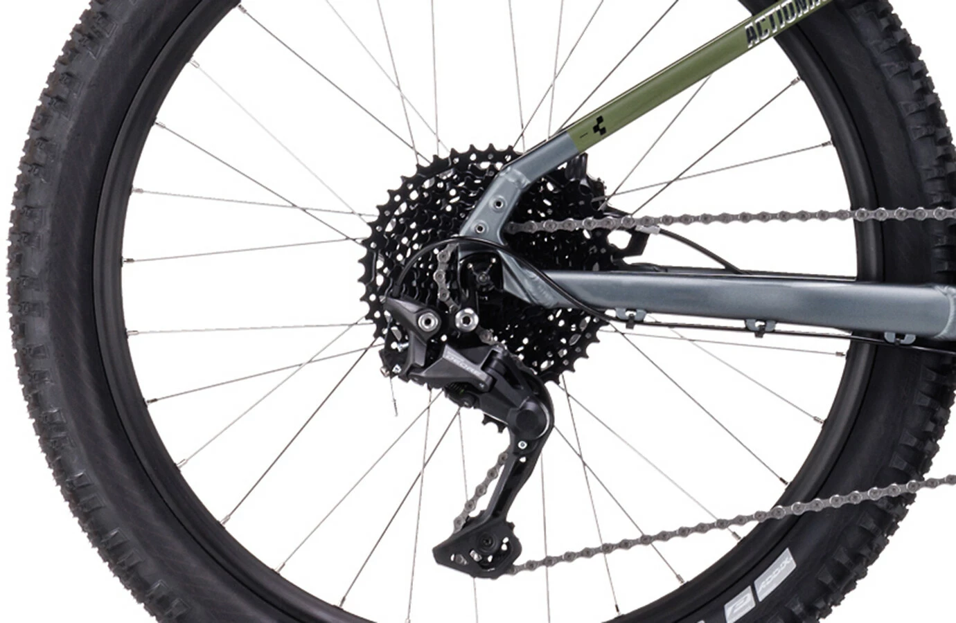 Cube Acid 240 Hybrid Rookie SLX 400 Børn, Oliven/grå 5 Cube Acid 240 Hybrid Rookie SLX 400 Børn, Oliven/grå - Billede 5