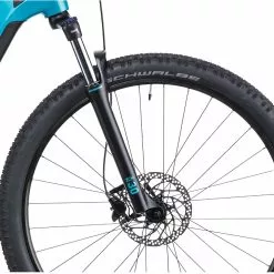 Cube Reaction Hybrid ONE 500 Trapez, Blå -E-bikes MTB Salg cube reaction hybrid one 500 trapeze aquamarinenorange 3 2