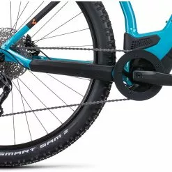 Cube Reaction Hybrid ONE 500 Trapez, Hvid -E-bikes MTB Salg cube reaction hybrid one 500 trapeze aquamarinenorange 4