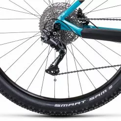 Cube Reaction Hybrid ONE 500 Trapez, Hvid -E-bikes MTB Salg cube reaction hybrid one 500 trapeze aquamarinenorange 5