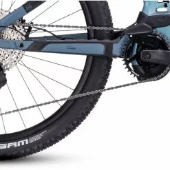 Cube Stereo Hybrid 120 ABS 750, Blå 10 Cube Stereo Hybrid 120 ABS 750, Blå -E-bikes MTB Salg cube stereo hybrid 120 abs 750 smaragdgreynblue 4