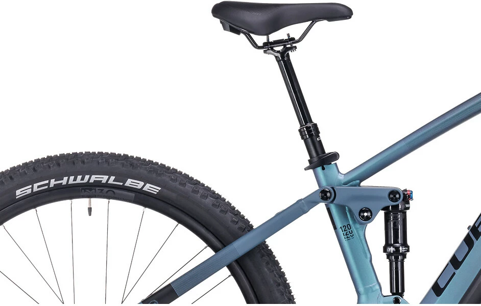 Cube Stereo Hybrid 120 ABS 750, Blå 2 Cube Stereo Hybrid 120 ABS 750, Blå - Billede 2