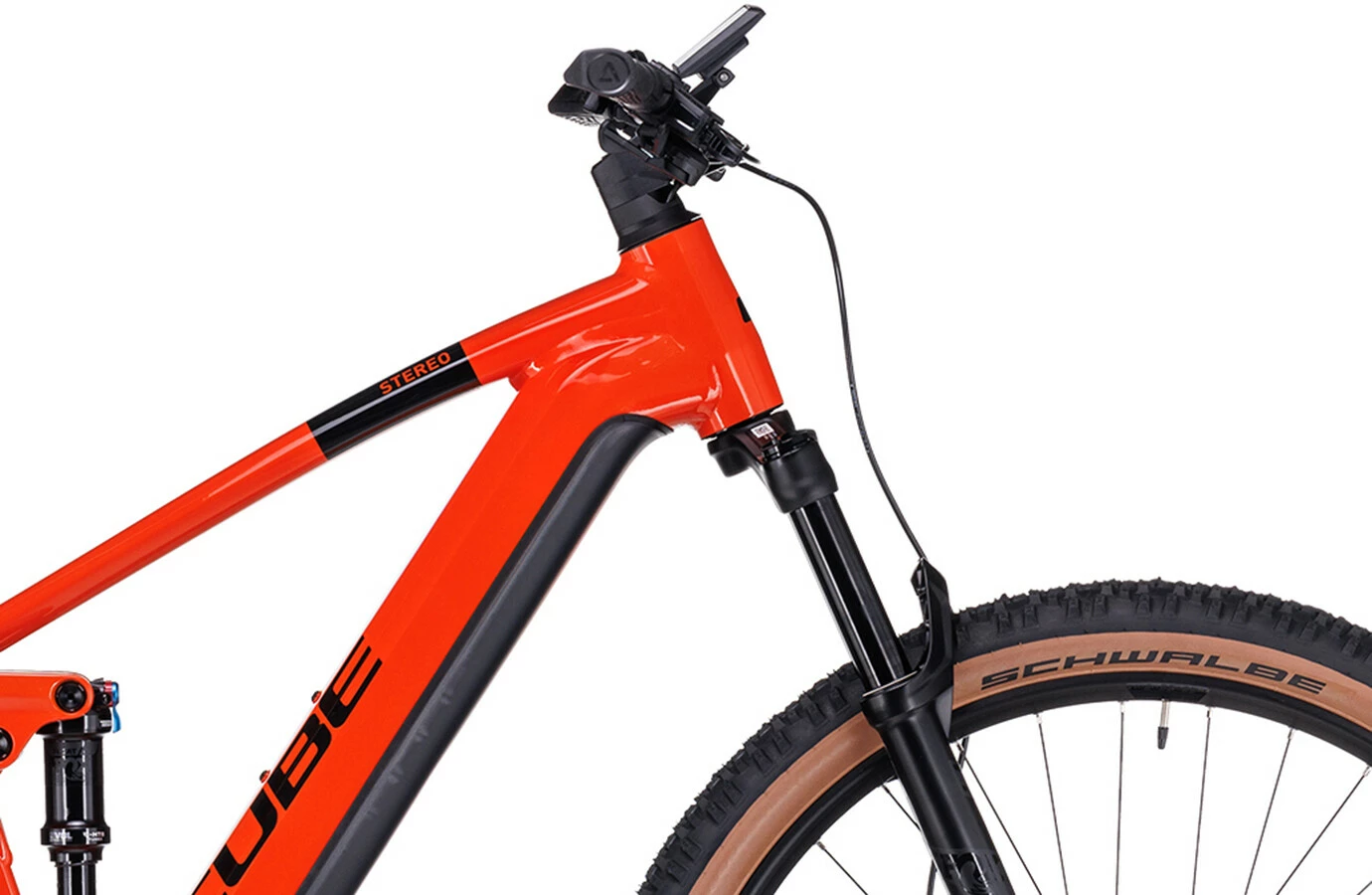 Cube Stereo Hybrid 120 Race 625, Rød/orange 2 Cube Stereo Hybrid 120 Race 625, Rød/orange - Billede 2