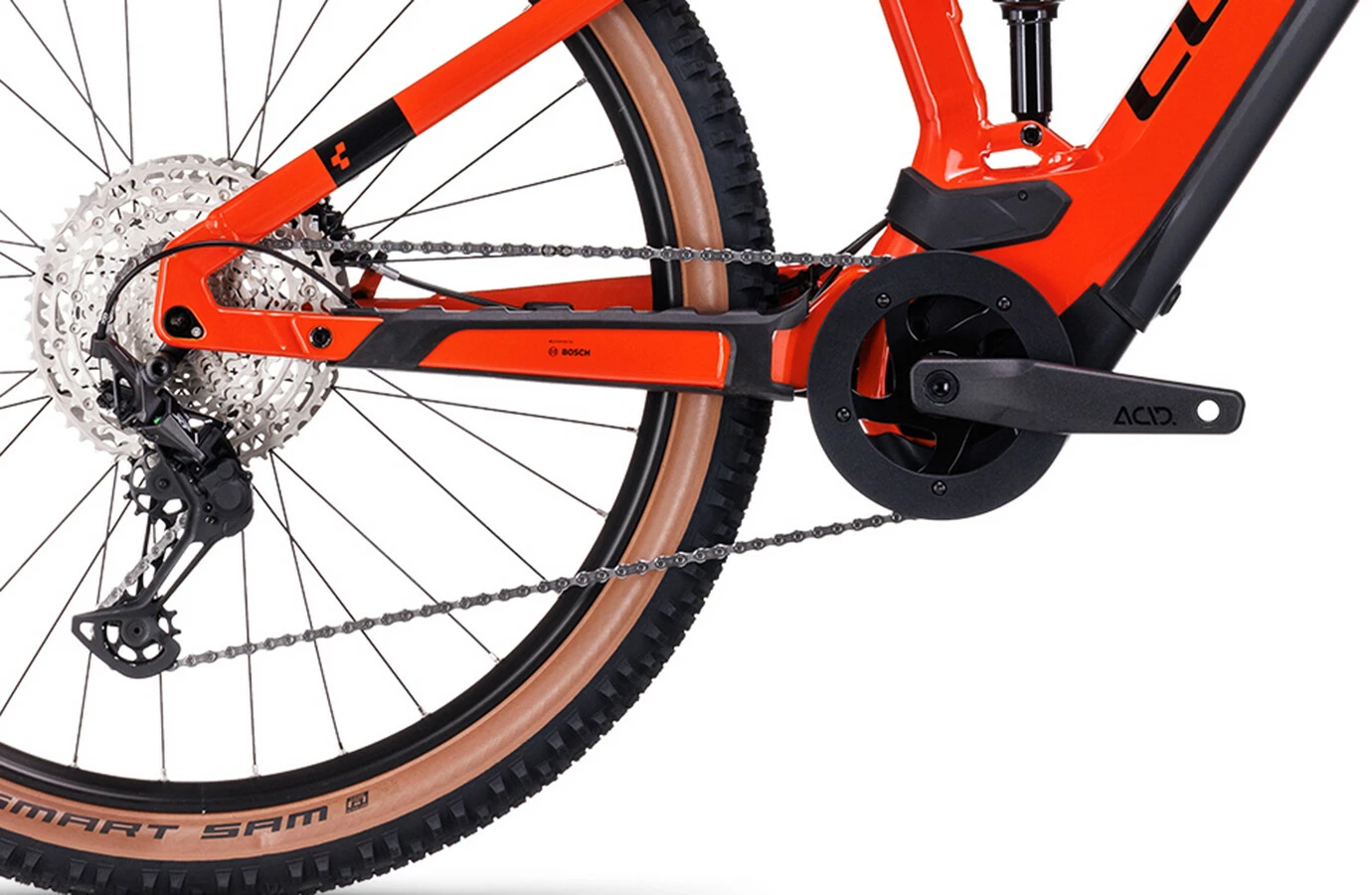 Cube Stereo Hybrid 120 Race 625, Rød/orange 4 Cube Stereo Hybrid 120 Race 625, Rød/orange - Billede 4