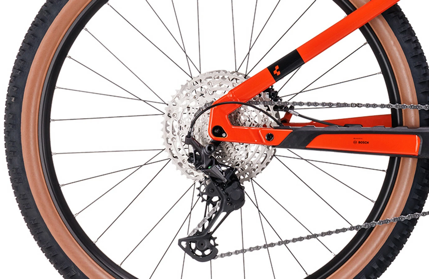 Cube Stereo Hybrid 120 Race 625, Rød/orange 5 Cube Stereo Hybrid 120 Race 625, Rød/orange - Billede 5