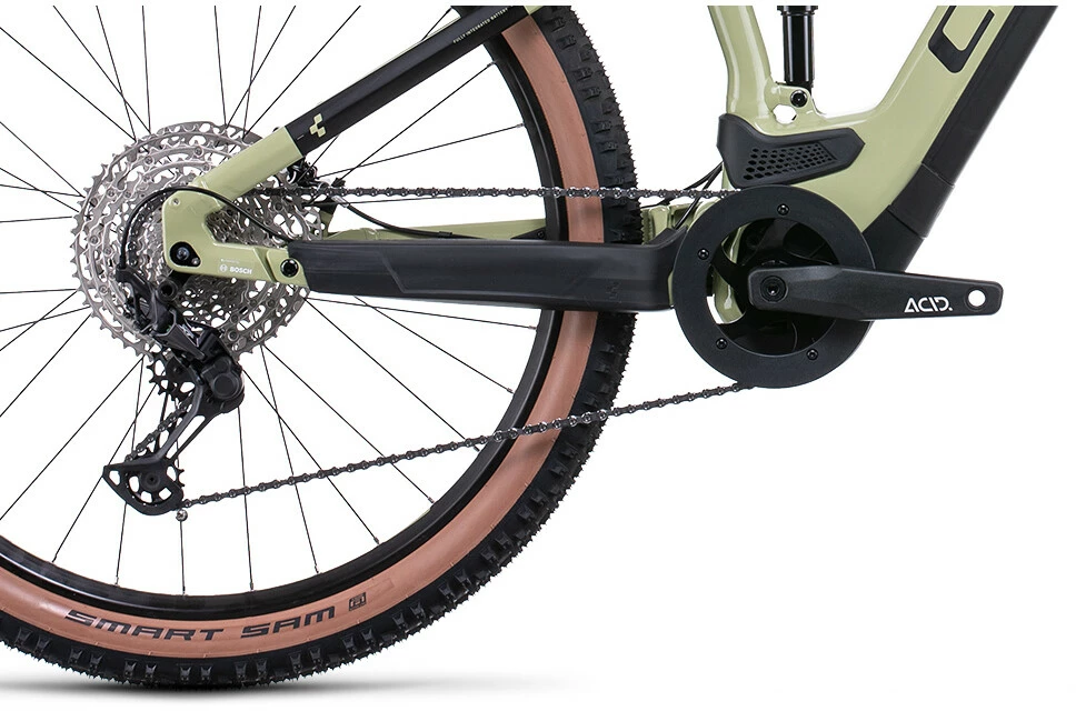 Cube Stereo Hybrid 120 Race 625, Oliven 4 Cube Stereo Hybrid 120 Race 625, Oliven - Billede 4