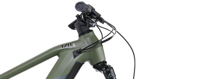 Cube Stereo Hybrid 120 TM 625, Oliven/grå 2 Cube Stereo Hybrid 120 TM 625, Oliven/grå - Billede 2