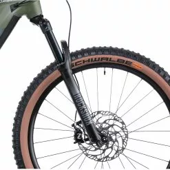 Cube Stereo Hybrid 120 TM 625, Oliven/grå 8 Cube Stereo Hybrid 120 TM 625, Oliven/grå -E-bikes MTB Salg cube stereo hybrid 120 tm 625 flashgreynolive 3