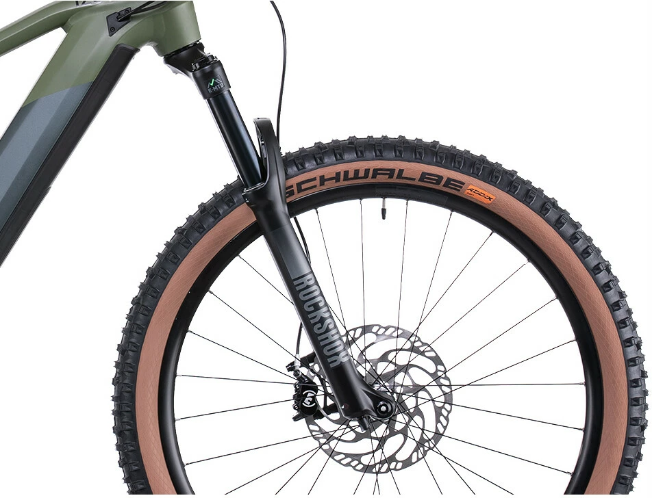 Cube Stereo Hybrid 120 TM 625, Oliven/grå 3 Cube Stereo Hybrid 120 TM 625, Oliven/grå - Billede 3