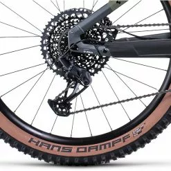 Cube Stereo Hybrid 120 TM 625, Oliven/grå 10 Cube Stereo Hybrid 120 TM 625, Oliven/grå -E-bikes MTB Salg cube stereo hybrid 120 tm 625 flashgreynolive 5