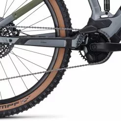 Cube Stereo Hybrid 120 TM 750, Grå/oliven 9 Cube Stereo Hybrid 120 TM 750, Grå/oliven -E-bikes MTB Salg cube stereo hybrid 120 tm 750 flashgreynolive 4 1