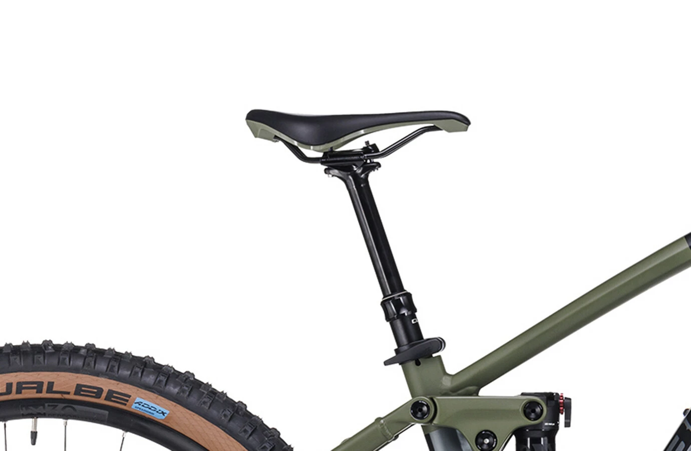 Cube Stereo Hybrid 120 TM 750, Grå/oliven 6 Cube Stereo Hybrid 120 TM 750, Grå/oliven - Billede 6