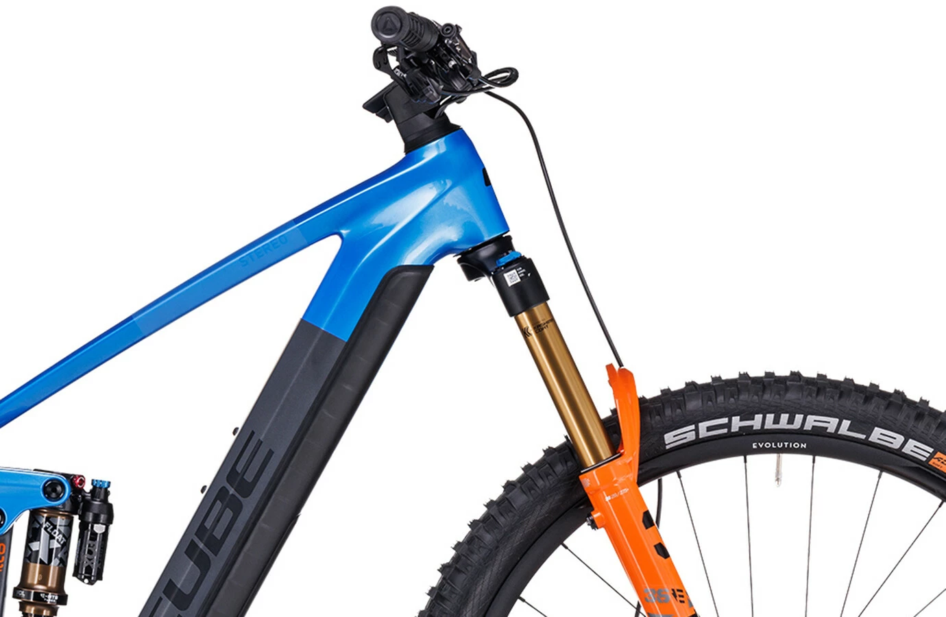 Cube Stereo Hybrid 140 HPC Actionteam 750, Blå/sort 2 Cube Stereo Hybrid 140 HPC Actionteam 750, Blå/sort - Billede 2