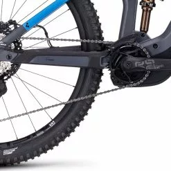 Cube Stereo Hybrid 140 HPC Actionteam 750, Blå/sort 9 Cube Stereo Hybrid 140 HPC Actionteam 750, Blå/sort -E-bikes MTB Salg cube stereo hybrid 140 hpc actionteam 750 actionteam 4