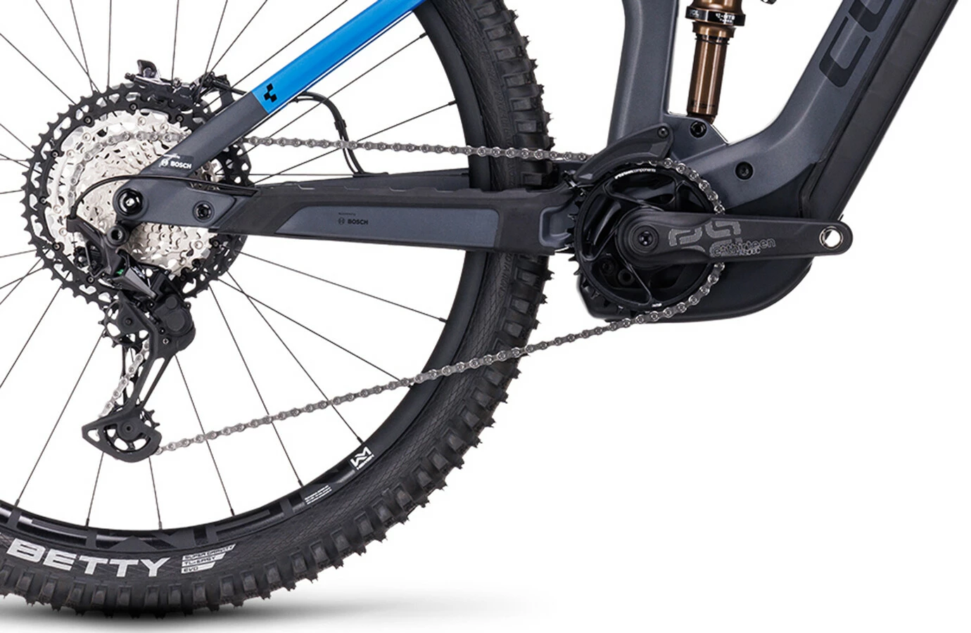 Cube Stereo Hybrid 140 HPC Actionteam 750, Blå/sort 4 Cube Stereo Hybrid 140 HPC Actionteam 750, Blå/sort - Billede 4