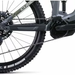 Cube Stereo Hybrid 140 HPC TM 625, Oliven/grå -E-bikes MTB Salg cube stereo hybrid 140 hpc tm 625 flashgreynolive 4