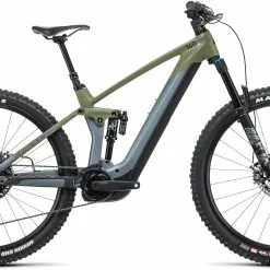 Cube Stereo Hybrid 140 HPC TM 750, Oliven/grå