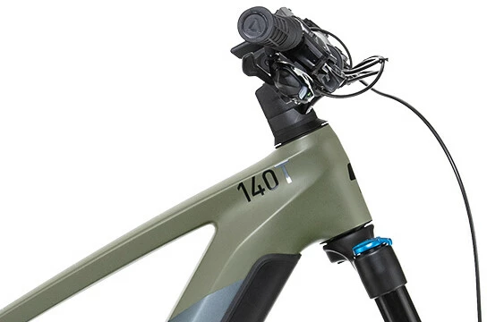 Cube Stereo Hybrid 140 HPC TM 750, Oliven/grå 2 Cube Stereo Hybrid 140 HPC TM 750, Oliven/grå - Billede 2