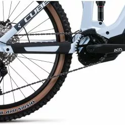 Cube Stereo Hybrid 160 HPC Race 625, Hvid -E-bikes MTB Salg cube stereo hybrid 160 hpc race 625 frostwhitengrey 4 1