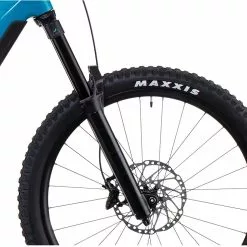 Cube Stereo Hybrid 160 HPC SL 750, Blå -E-bikes MTB Salg cube stereo hybrid 160 hpc sl 750 aquamarinenblack 3 1