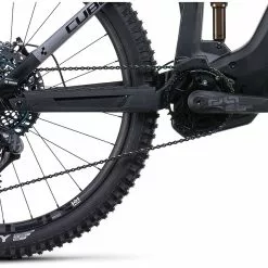 Cube Stereo Hybrid 160 HPC SLT 625, Sort/sølv -E-bikes MTB Salg cube stereo hybrid 160 hpc slt 625 prizmsilverncarbon 4