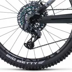 Cube Stereo Hybrid 160 HPC SLT 625, Sort/sølv -E-bikes MTB Salg cube stereo hybrid 160 hpc slt 625 prizmsilverncarbon 5