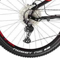 HAIBIKE AllTrail 5 29", Rød -E-bikes MTB Salg haibike alltrail 5 29 gloss dynamite red black ink 7