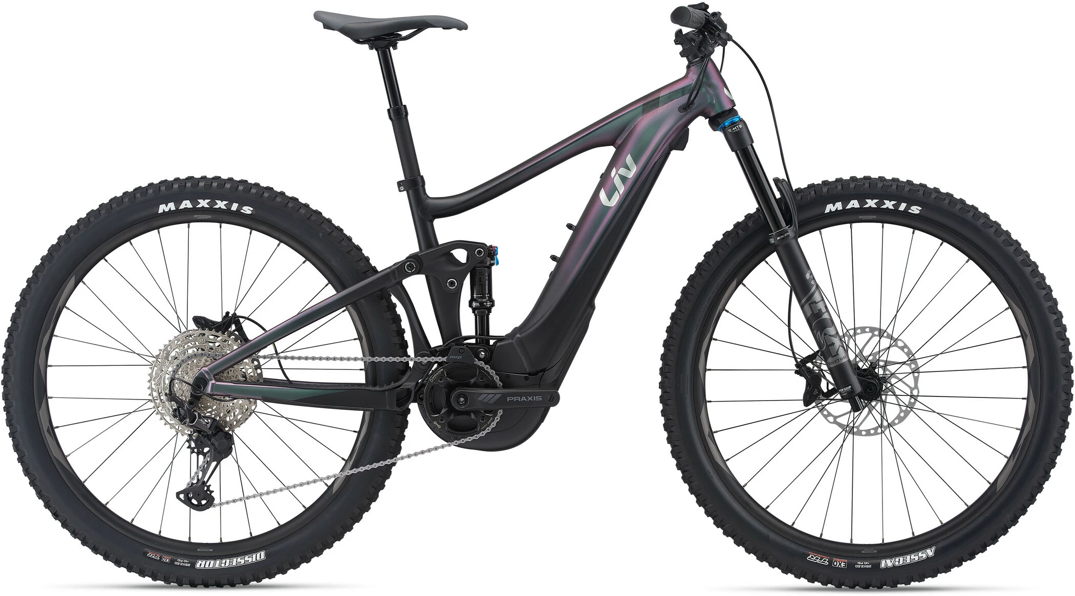 Liv Intrigue X E+ 2 Damer, Sort/violet 1 Liv Intrigue X E+ 2 Damer, Sort/violet