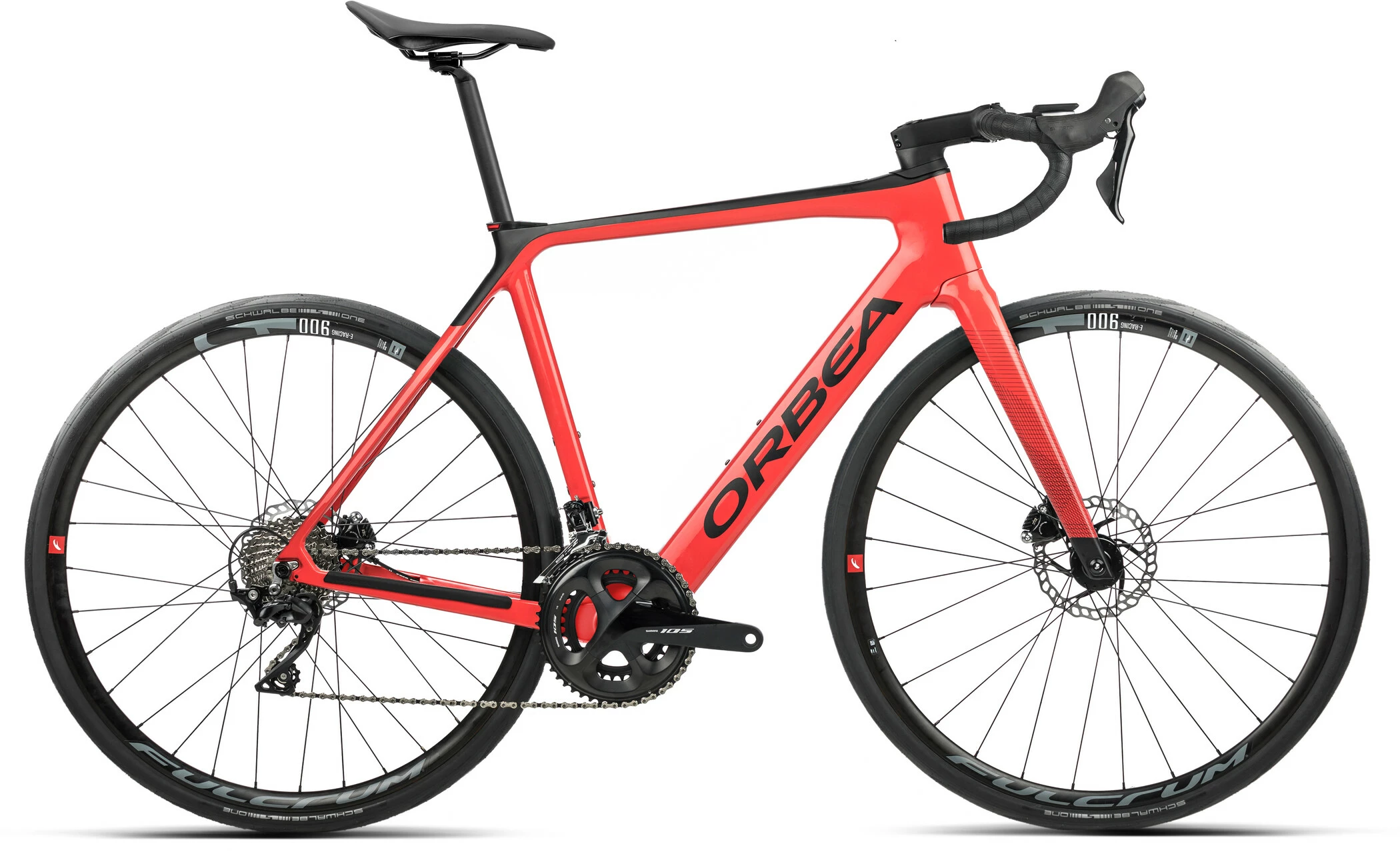 Orbea Gain M30, Rød 1 Orbea Gain M30, Rød