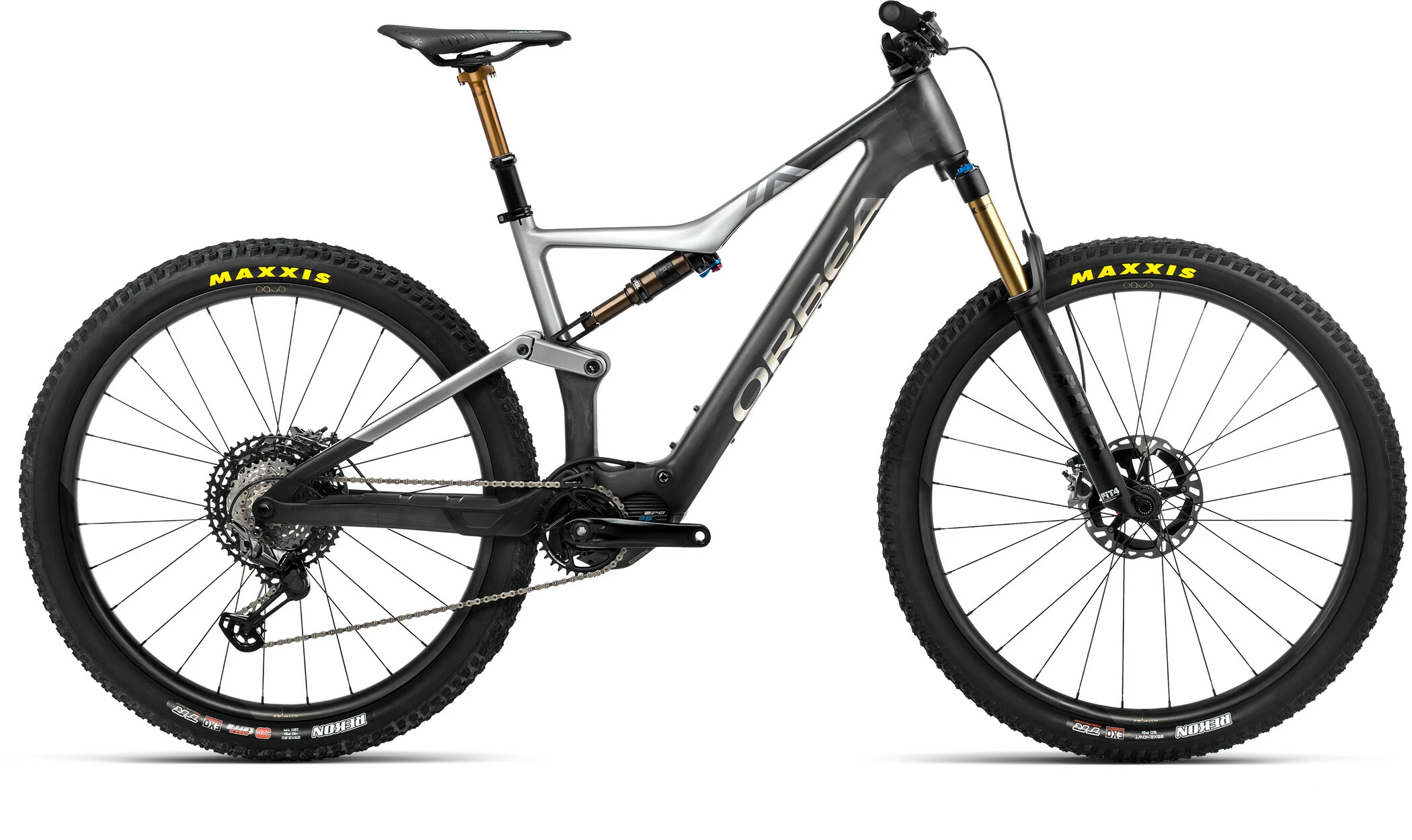 Orbea Rise M-LTD, Sort/sølv 1 Orbea Rise M-LTD, Sort/sølv