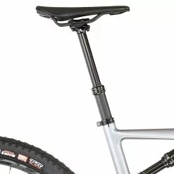 Orbea Rise M20, Grå/sølv -E-bikes MTB Salg orbea rise m20 carbon raw shark grey 8 1