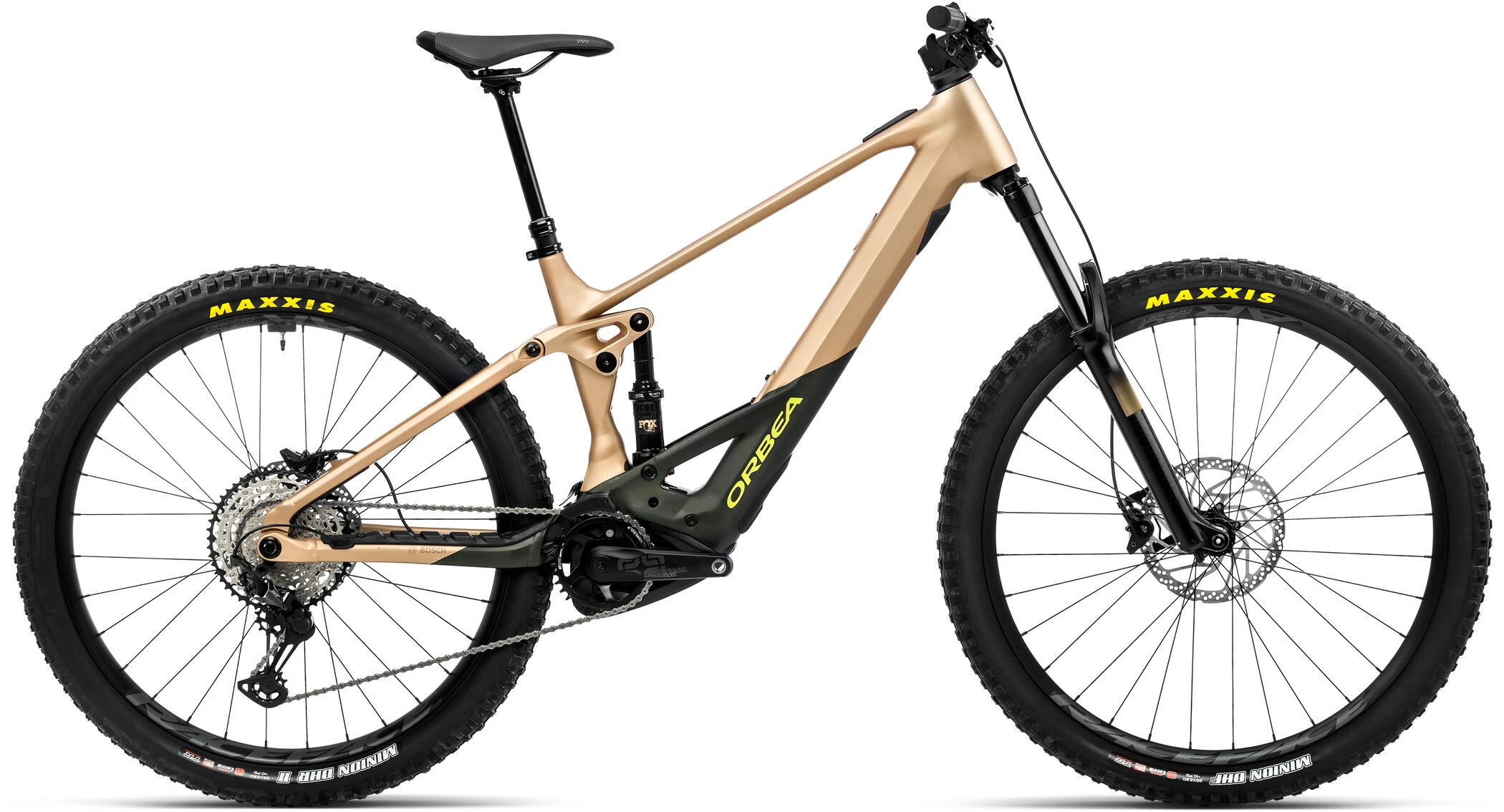 Orbea Wild FS H30, Guld/sort 1 Orbea Wild FS H30, Guld/sort