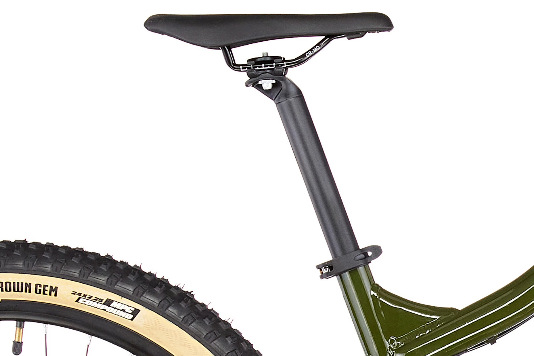 S'COOL S'cool E-troX Race 24 9-S Børn, Oliven 8 S'COOL S'cool E-troX Race 24 9-S Børn, Oliven - Billede 8