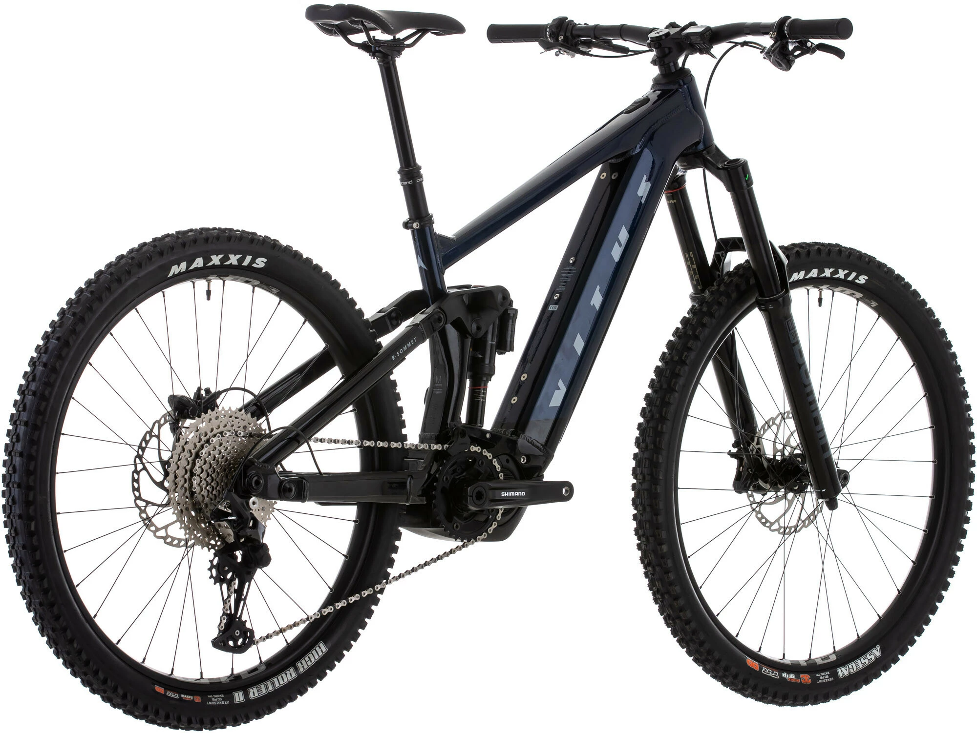 Vitus E-Sommet VR International, Blå/sort 3 Vitus E-Sommet VR International, Blå/sort - Billede 3