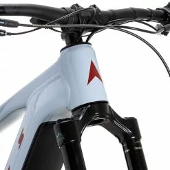 Vitus E-Sommet VRS International, Blå/sort -E-bikes MTB Salg vitus e sommet vrs asian built oryx grey black 10