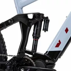 Vitus E-Sommet VRS International, Blå/sort -E-bikes MTB Salg vitus e sommet vrs asian built oryx grey black 15