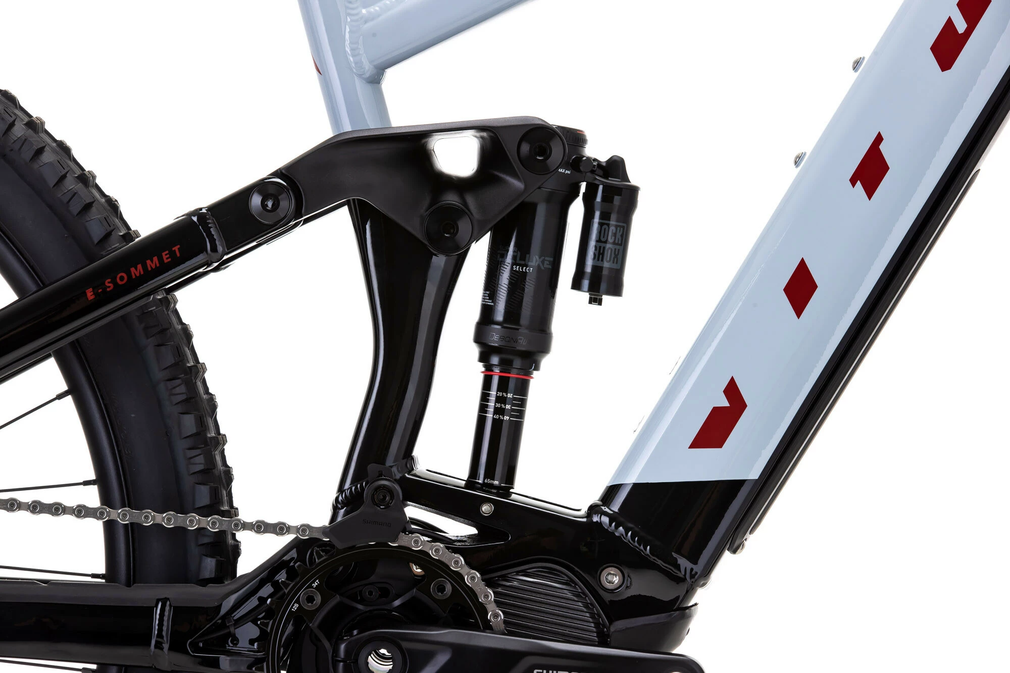 Vitus E-Sommet VRS, Hvid/sort 15 Vitus E-Sommet VRS, Hvid/sort - Billede 15