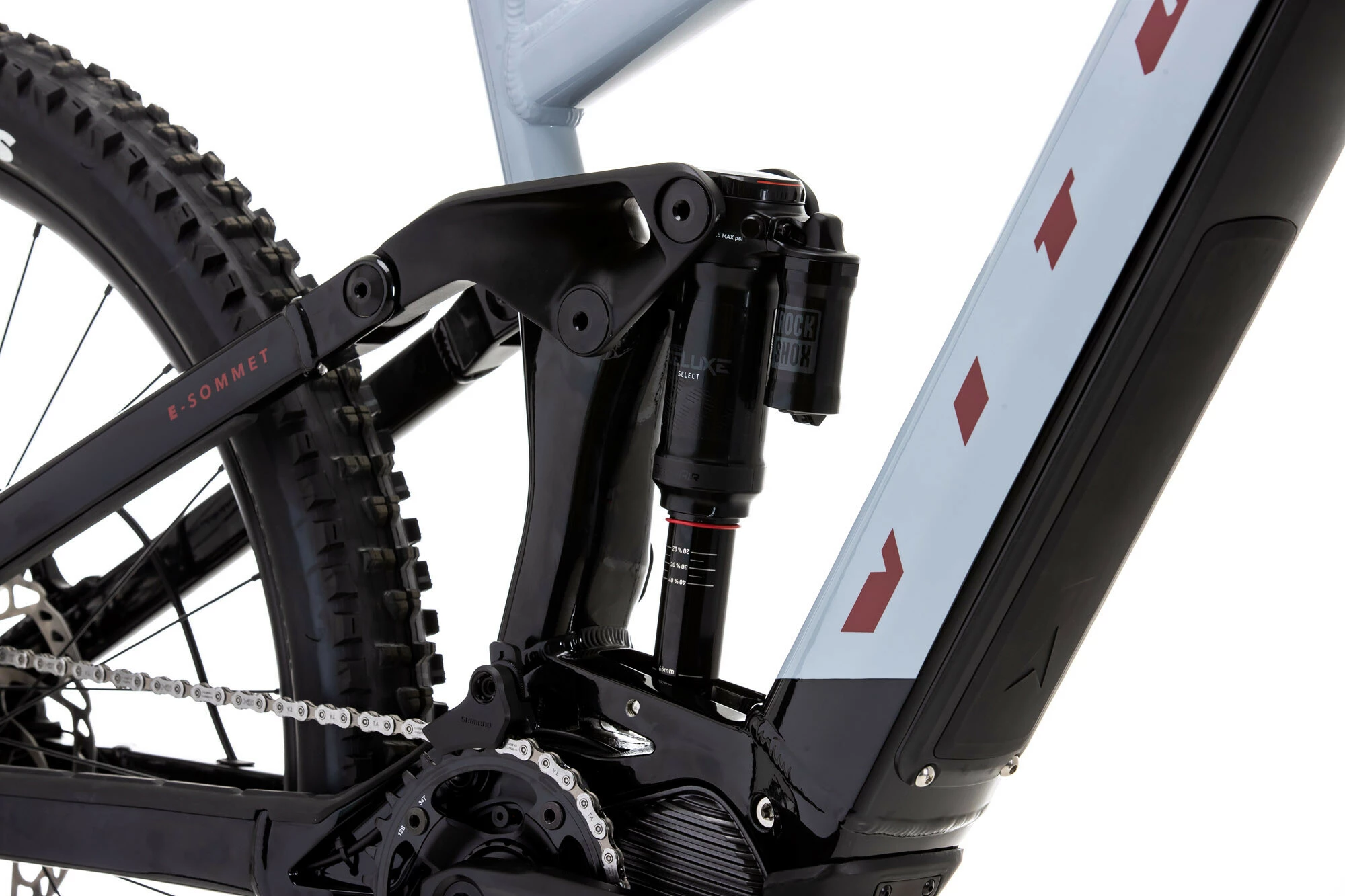 Vitus E-Sommet VRS, Hvid/sort 16 Vitus E-Sommet VRS, Hvid/sort - Billede 16