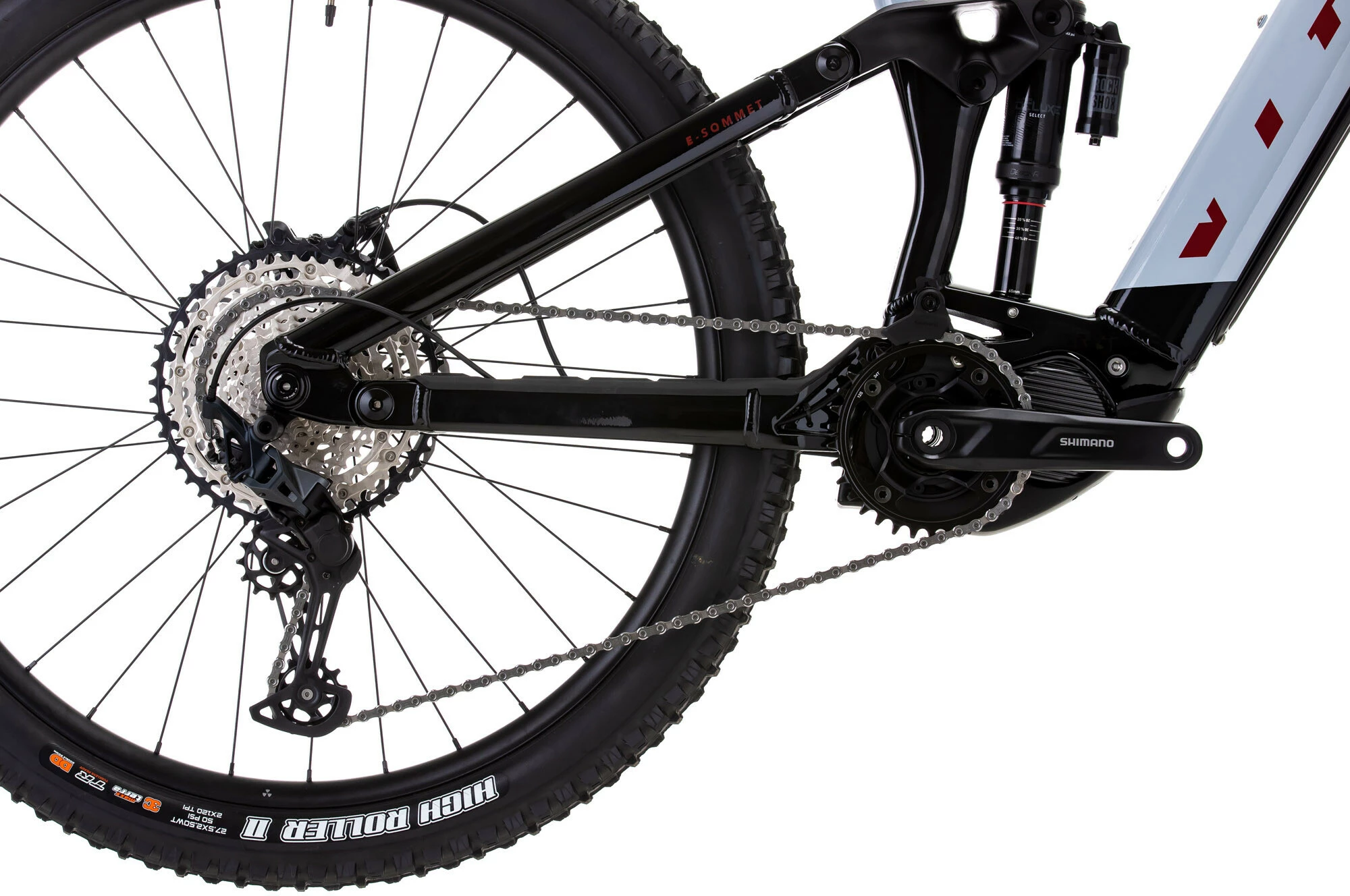 Vitus E-Sommet VRS, Hvid/sort 21 Vitus E-Sommet VRS, Hvid/sort - Billede 21