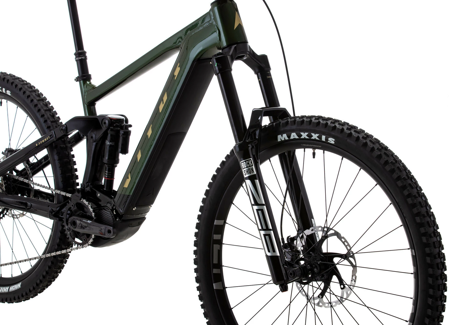 Vitus E-Sommet VRX International, Grøn/sort 11 Vitus E-Sommet VRX International, Grøn/sort - Billede 11