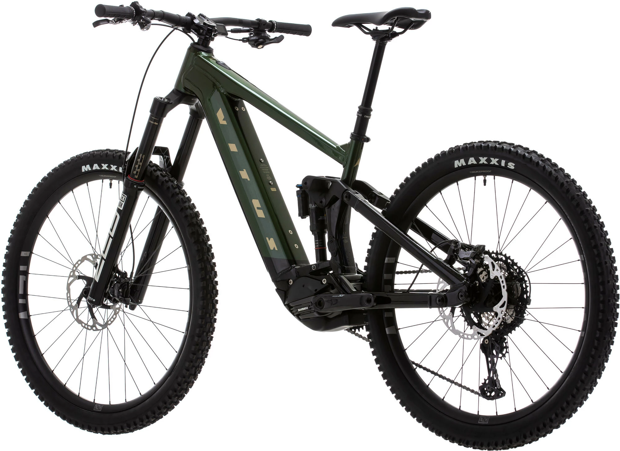 Vitus E-Sommet VRX International, Grøn/sort 6 Vitus E-Sommet VRX International, Grøn/sort - Billede 6