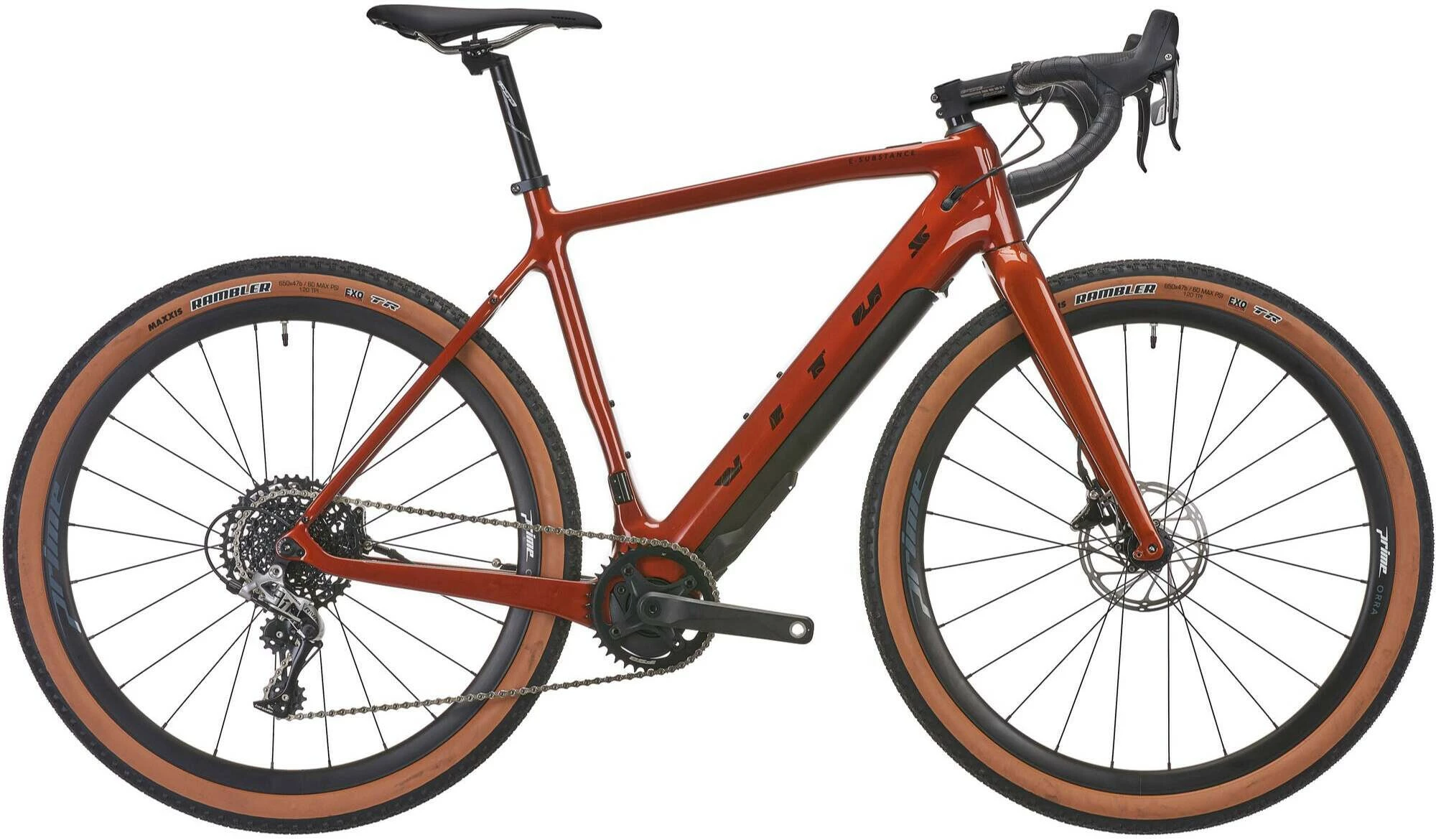 Vitus E-Substance Carbon Rival Intl., Brun 1 Vitus E-Substance Carbon Rival Intl., Brun