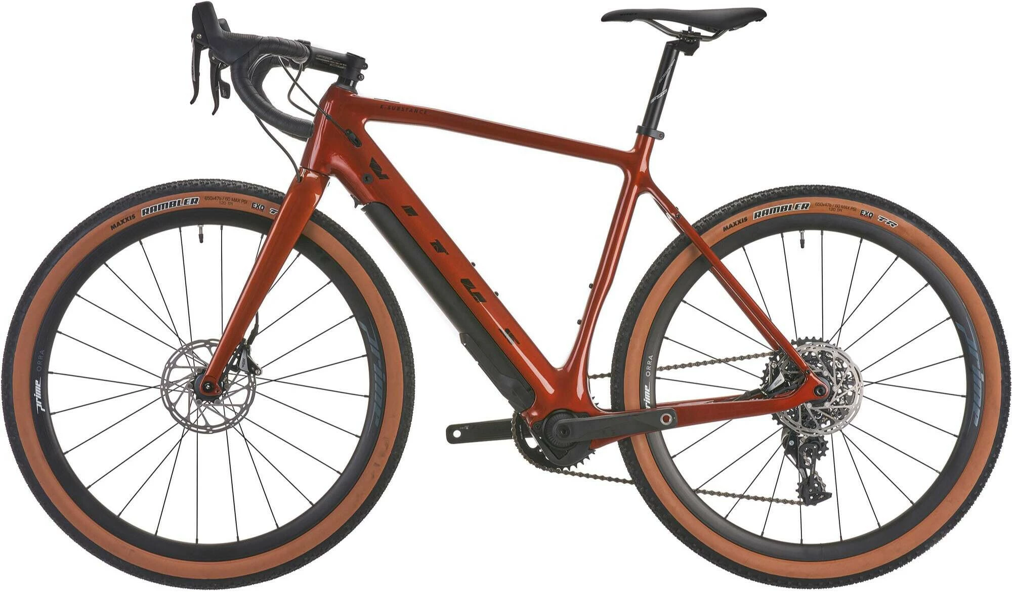 Vitus E-Substance Carbon Rival Intl., Brun 4 Vitus E-Substance Carbon Rival Intl., Brun - Billede 4